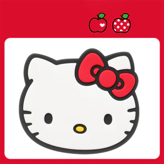 MINISO เฮลโลคิตตี้ แอปเปิ้ล ซีซั่น ซีรีส์ - กระจกพกพาการ์ตูนสุดน่ารัก ขนาด 11 ซม. × 15 ซม. ของขวัญในอุดมคติ