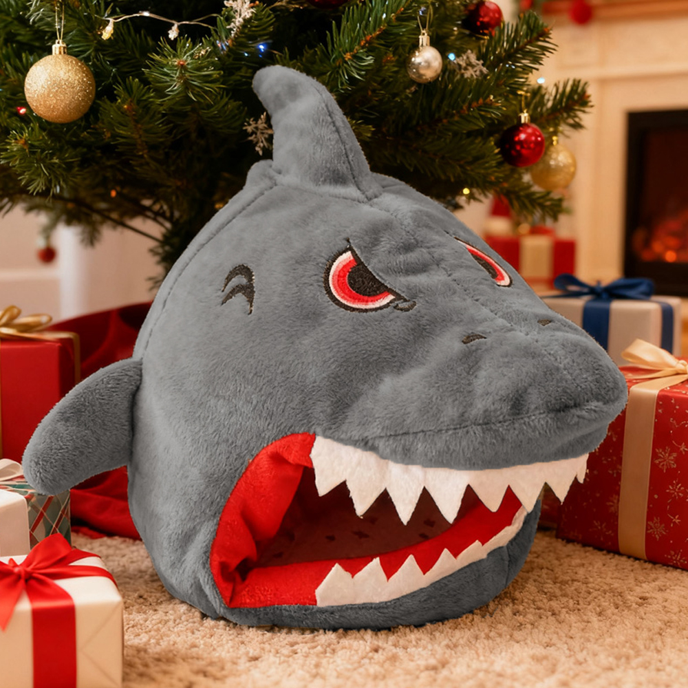 หูฟังฉลามตุ๊กตาน่ารัก, หมวกฉลาม, อุปกรณ์ประกอบฉากถ่ายภาพ, หูฟังตุ๊กตุ่น - รูปที่ 4