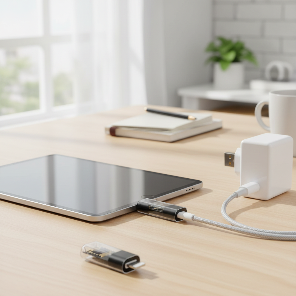 Fonken อะแดปเตอร์สไตลัส USB C สําหรับ Apple Pencil Gen 1 รองรับ iPad รุ่นที่ 10 และ 11