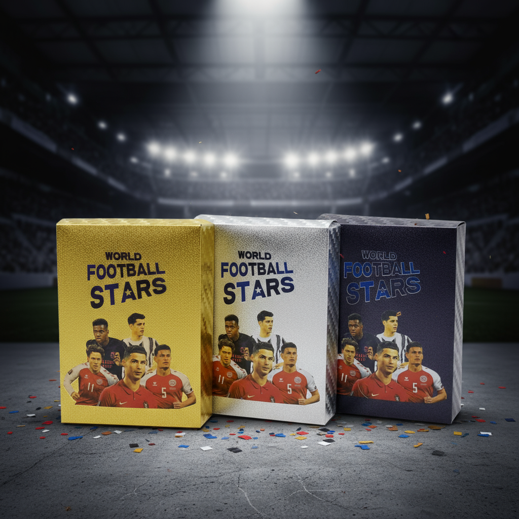 54 ใบ การ์ดเกมนักฟุตบอลทอง เงิน ดํา พรีเมียร์ลีก LLORIS RONALDO KANTE เวอร์ชันภาษาอังกฤษ