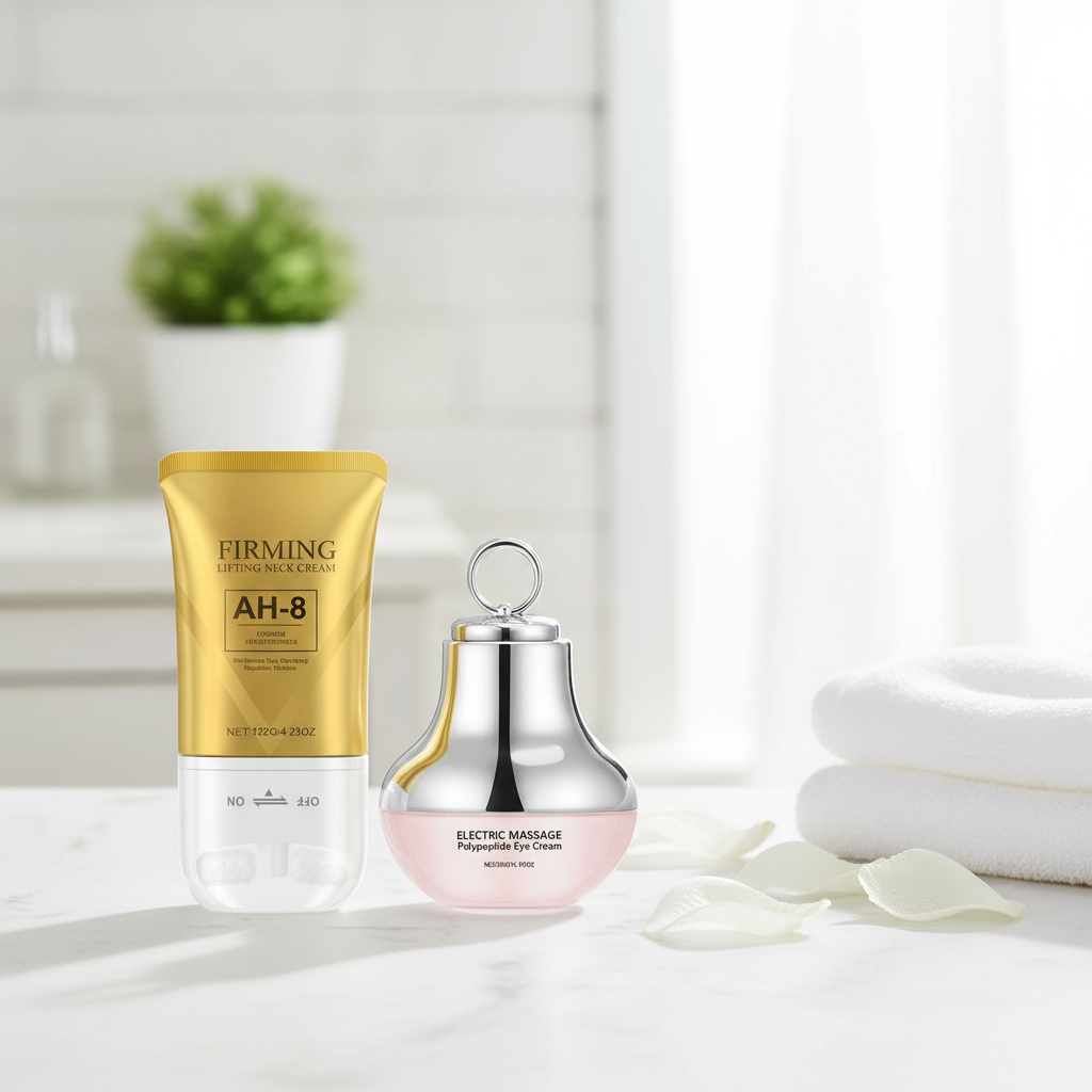 ครีมนวดคอ AH-8 บํารุงฟื้นฟูผิวต่อต้านริ้วรอย เพิ่มความยืดหยุ่นให้ผิว ลดริ้วรอย ครีมบํารุงรอบดวงตาโพล