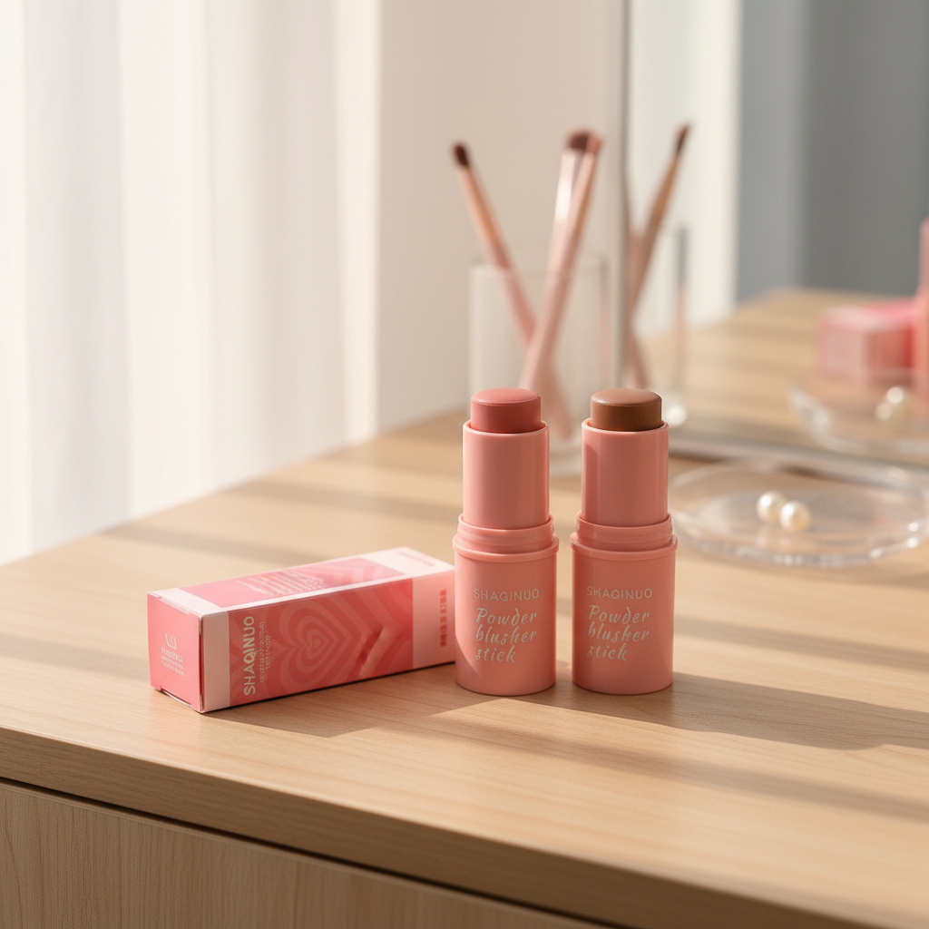 SHAQINUO ครีมบลัชออนสําหรับดวงตาและแก้ม ผสมผสานเป็นธรรมชาติ ติดทนนาน สีสันสดใส