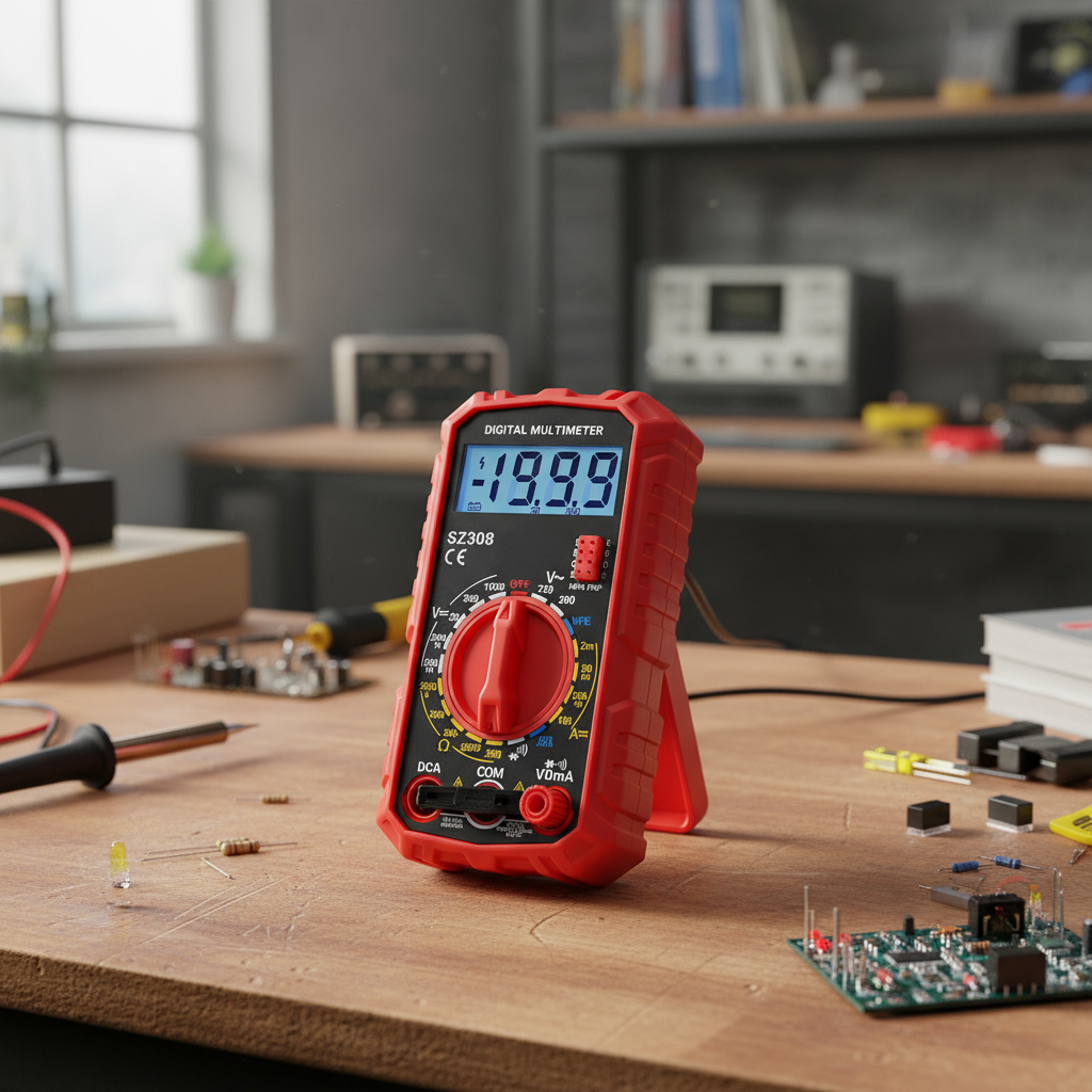 ANENG SZ308 มัลติมิเตอร์ดิจิตอล 1999 นับ AC DC มัลติฟังก์ชันความแม่นยําสูง ทดสอบแรงดันไฟฟ้า กระแสไฟ 