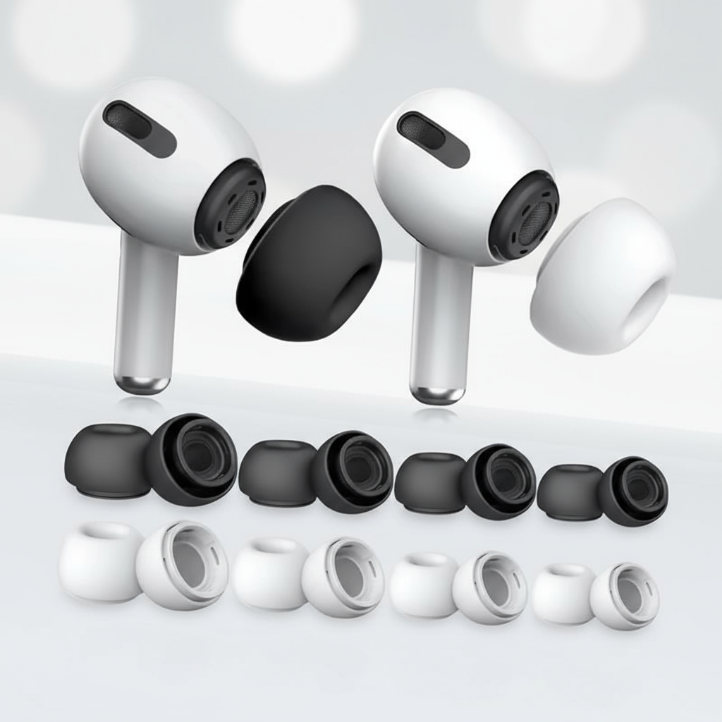 จุกหูฟังซิลิโคนสําหรับเปลี่ยน AirPods Pro พร้อมช่องระบายอากาศลดแรงกด