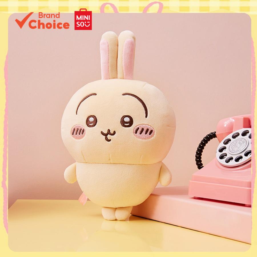 MINISO  ซีรีส์ chiikawa - ฟิกเกอร์ยืนขนาดเล็ก Usagi ตกแต่งโต๊ะน่ารัก ของเล่นสะสม