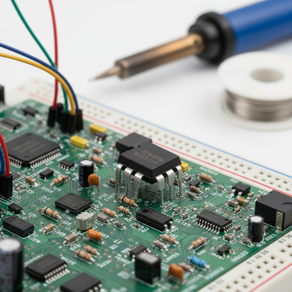 10x NE5532P ไอซี, DIP-8, ของแท้และใหม่