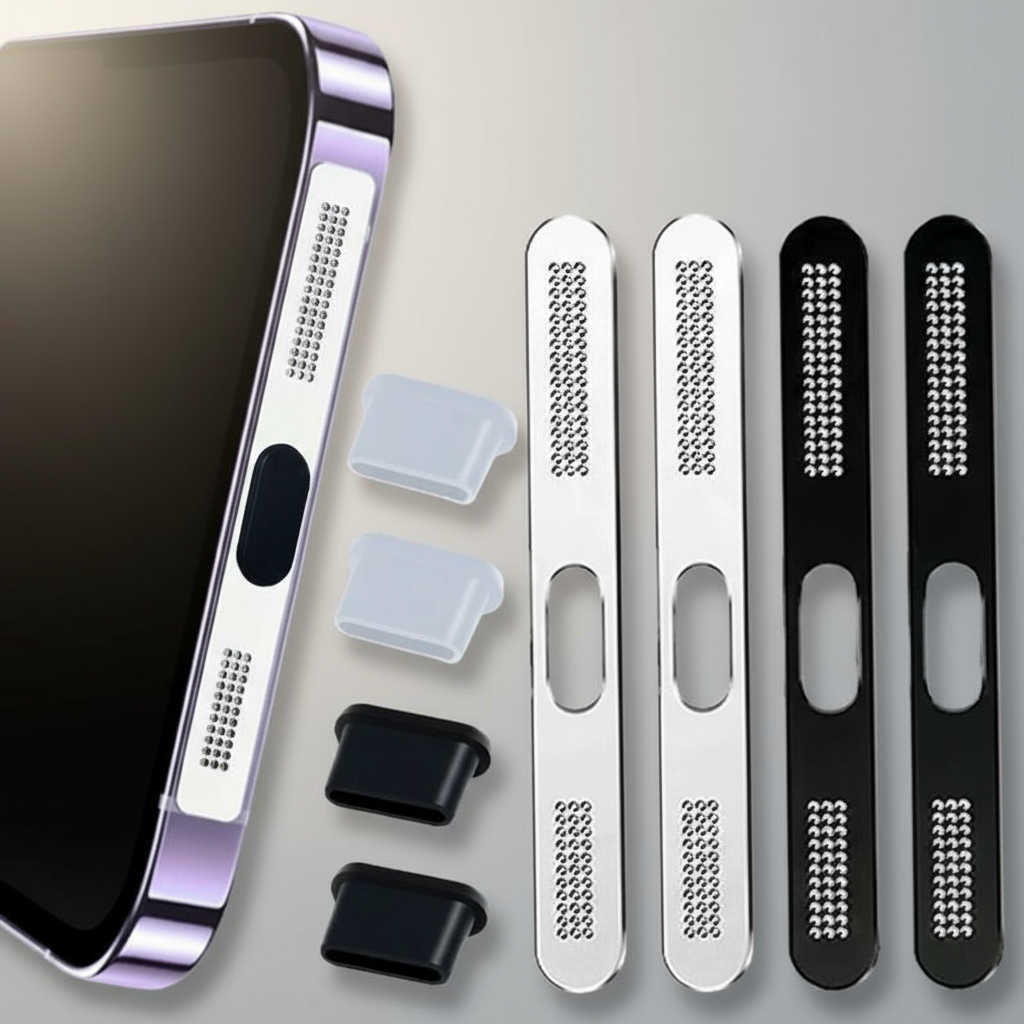 ตาข่ายกันฝุ่นลําโพงกันฝุ่นแบบสากลพร้อมแผ่นกาวในตัว สําหรับ lPhone 16 15 Pro Plus Max