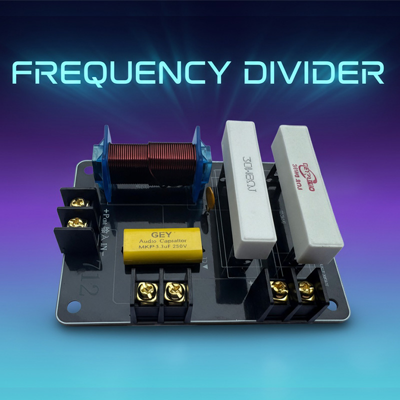 Passive ลําโพงครอสโอเวอร์ 2 ทางความถี่ Divider Hi/Lo โมดูลกรองเสียง Pro ราคา ถูกที่สุด ดีลบีเคเค แกลเลอรีภาพที่ 2