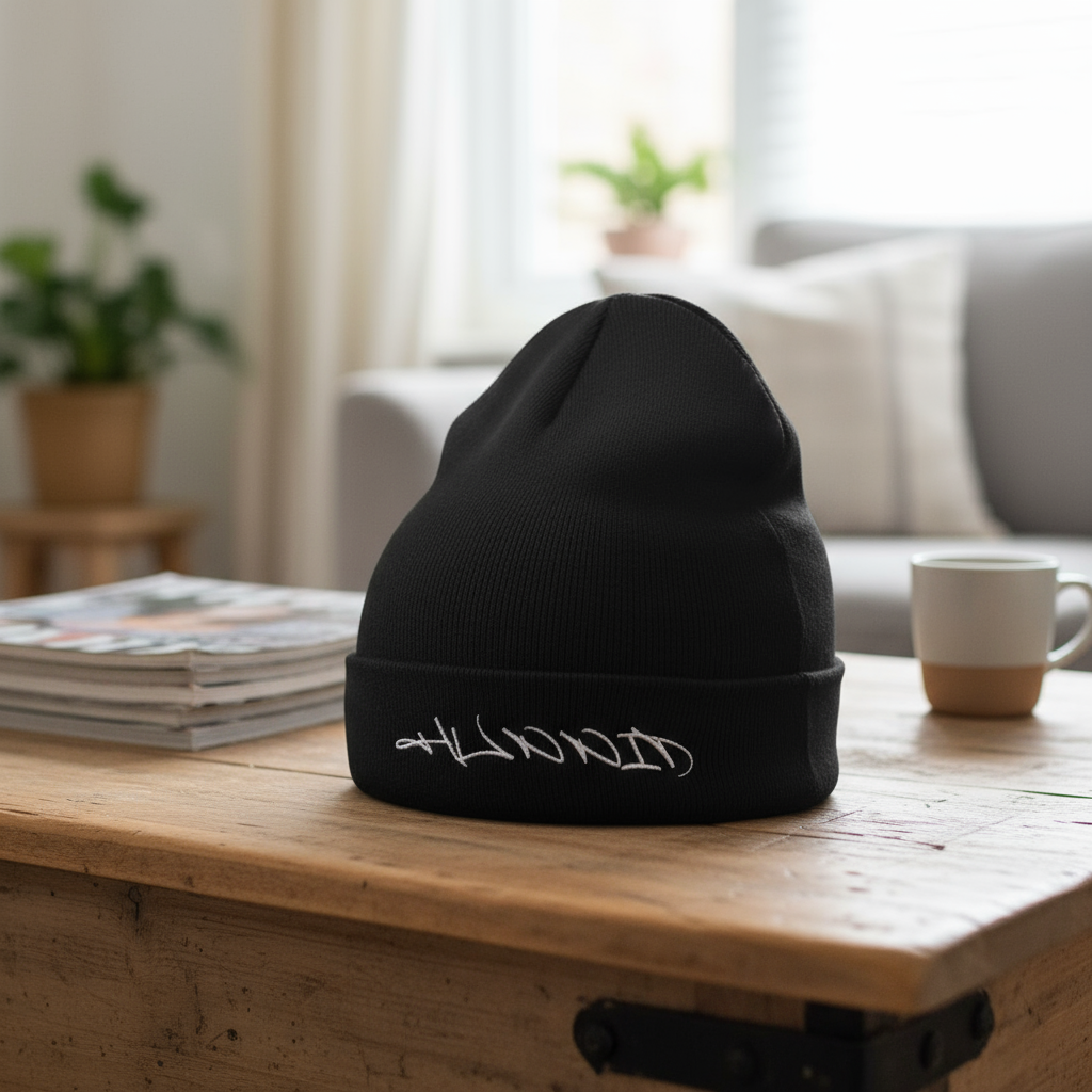 คอลเลกชันหมวกกะโหลกสีดําและสีเทาจาก HUNNID