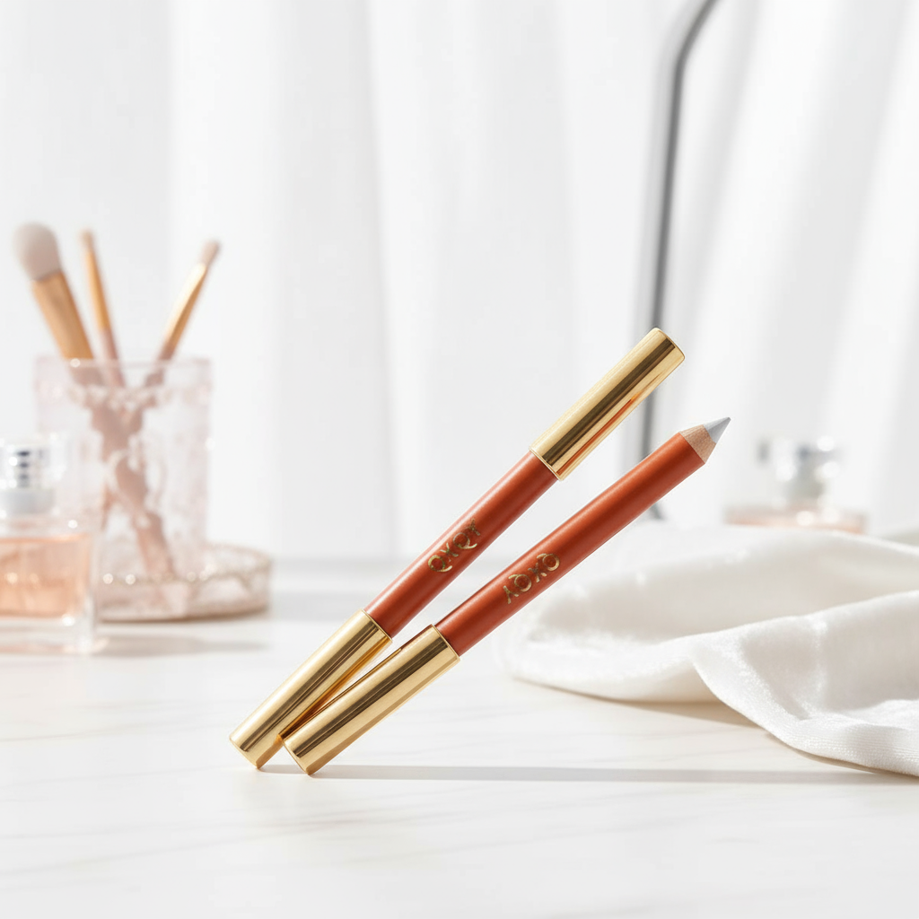 ปากกาคอนทัวร์ 2 หัว QXQY 3D สําหรับผู้ชายและผู้หญิง ช่วยเพิ่มมิติและสว่างให้กับเงาบนใบหน้า