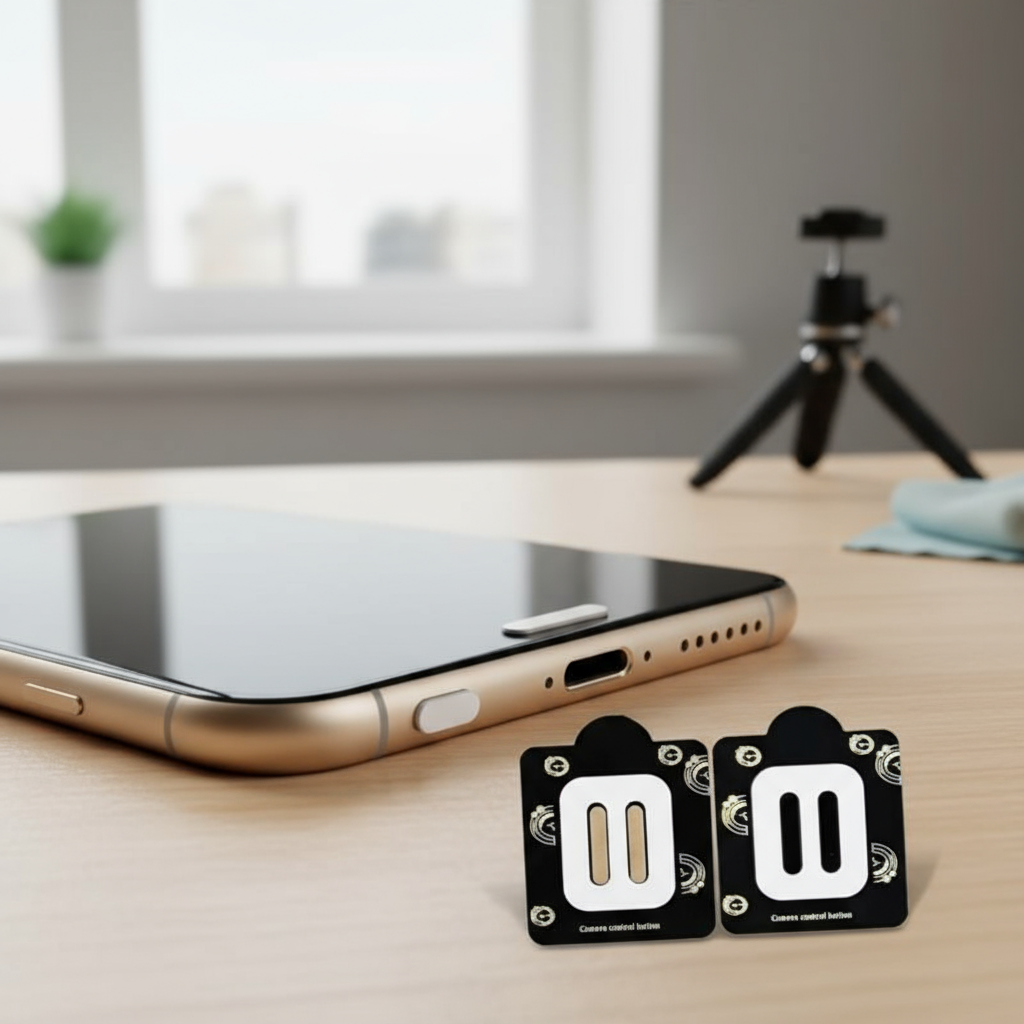 ฟิล์มกระจกกันรอยปุ่มกล้องสําหรับ iPhone 16 Series, 1 ชิ้น