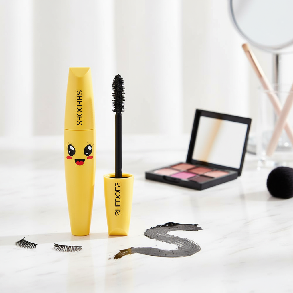 SHEDOES มาสคาร่า - กันน้ํา ติดทนนาน เครื่องสําอางเพื่อความงามสําหรับแต่งหน้าทุกสภาพผิว