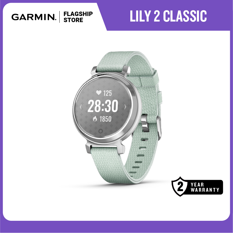 Garmin Lily® 2 Classic นาฬิกาสมาร์ทวอทช์ รับประกันศูนย์ไทย 2 ปี