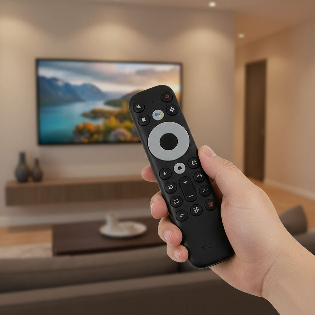 รีโมท RC902V FMR4 สําหรับ TCL ทีวีสมาร์ท 4K UHD Mini-LED QLED Android