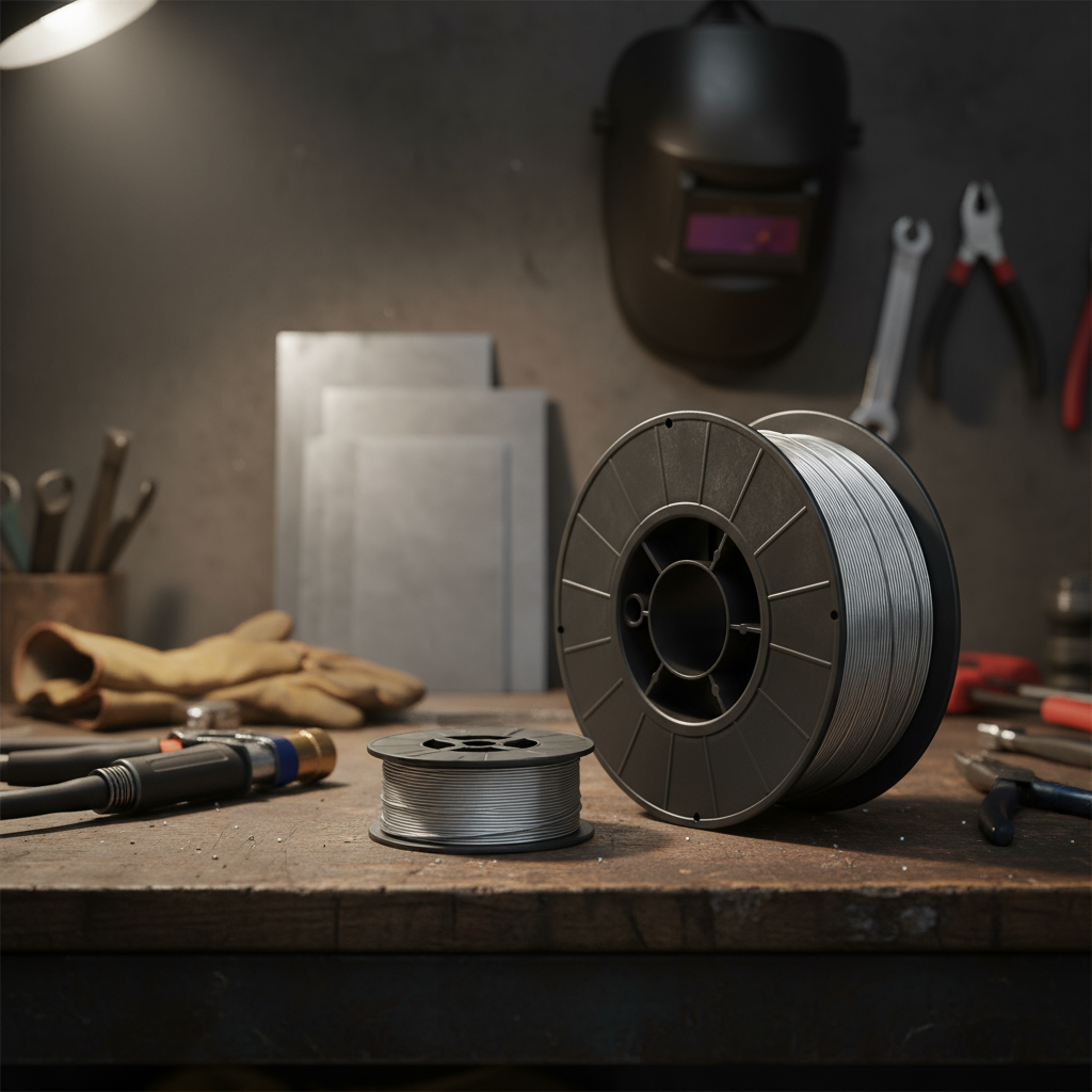 ลวด MIG แบบแกนฟลักซ์ 1 กก. สําหรับเชื่อมสแตนเลสแบบป้องกันตัวเองโดยไม่ต้องใช้แก๊ส E71T-GS