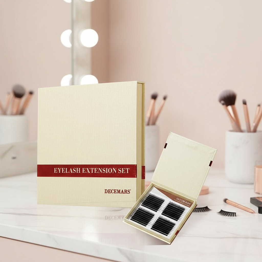 ชุดต่อขนตา DeceMars (YY, 3D W, 4D W, 5D W, ขนาดผสม 8-14)