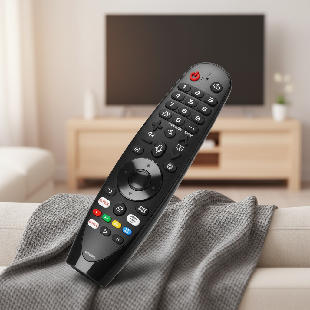 รีโมทเสียงทดแทน Magic สําหรับทีวี LG OLED QNED Smart, รองรับกับ AKB75855501 AN-MR20GA MR19BA MR21 MR