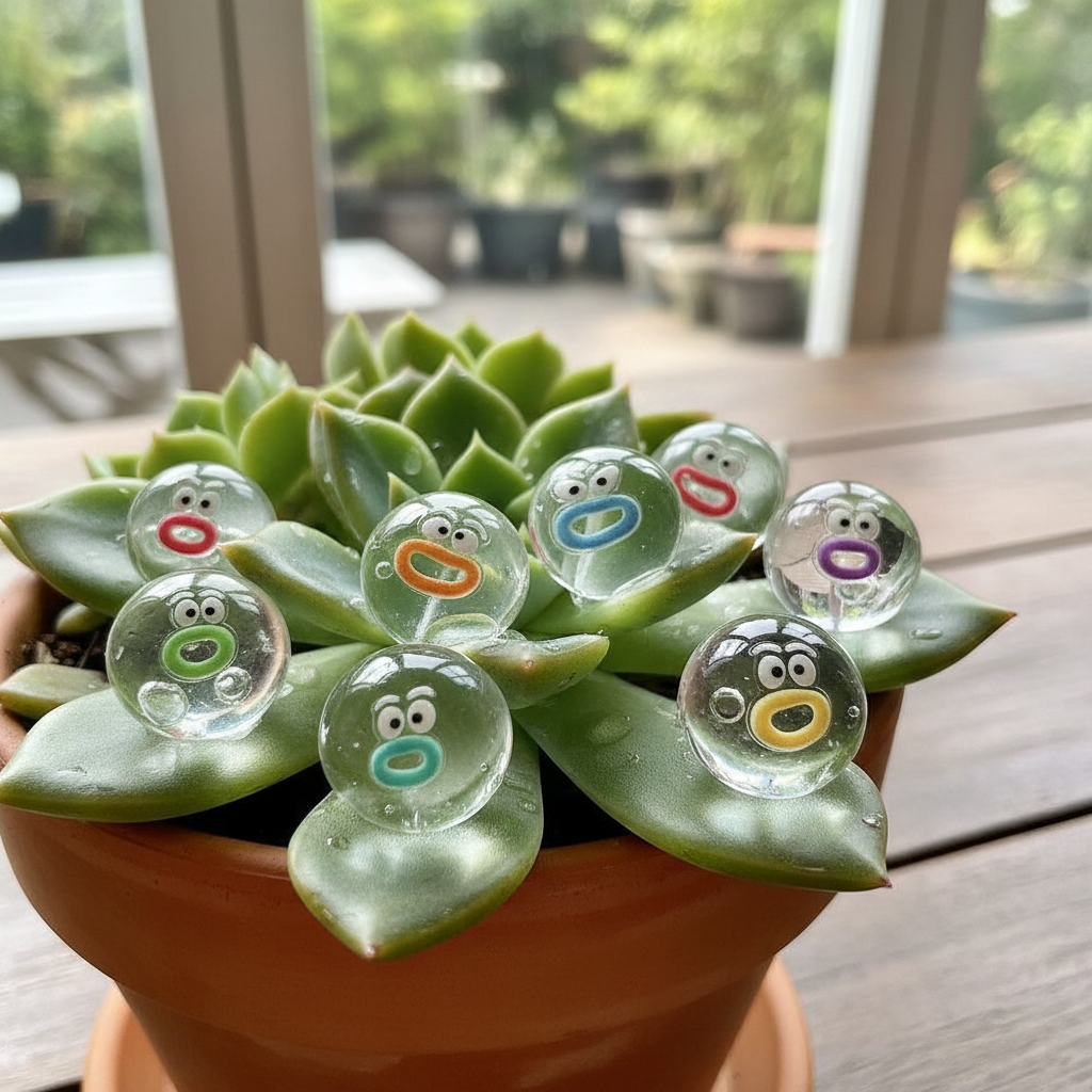 ชุดของเล่น Taba Squishy 50 ชิ้น - ลูกบอลใสลายอารมณ์นุ่มพิเศษ พวงกุญแจคลายเครียด