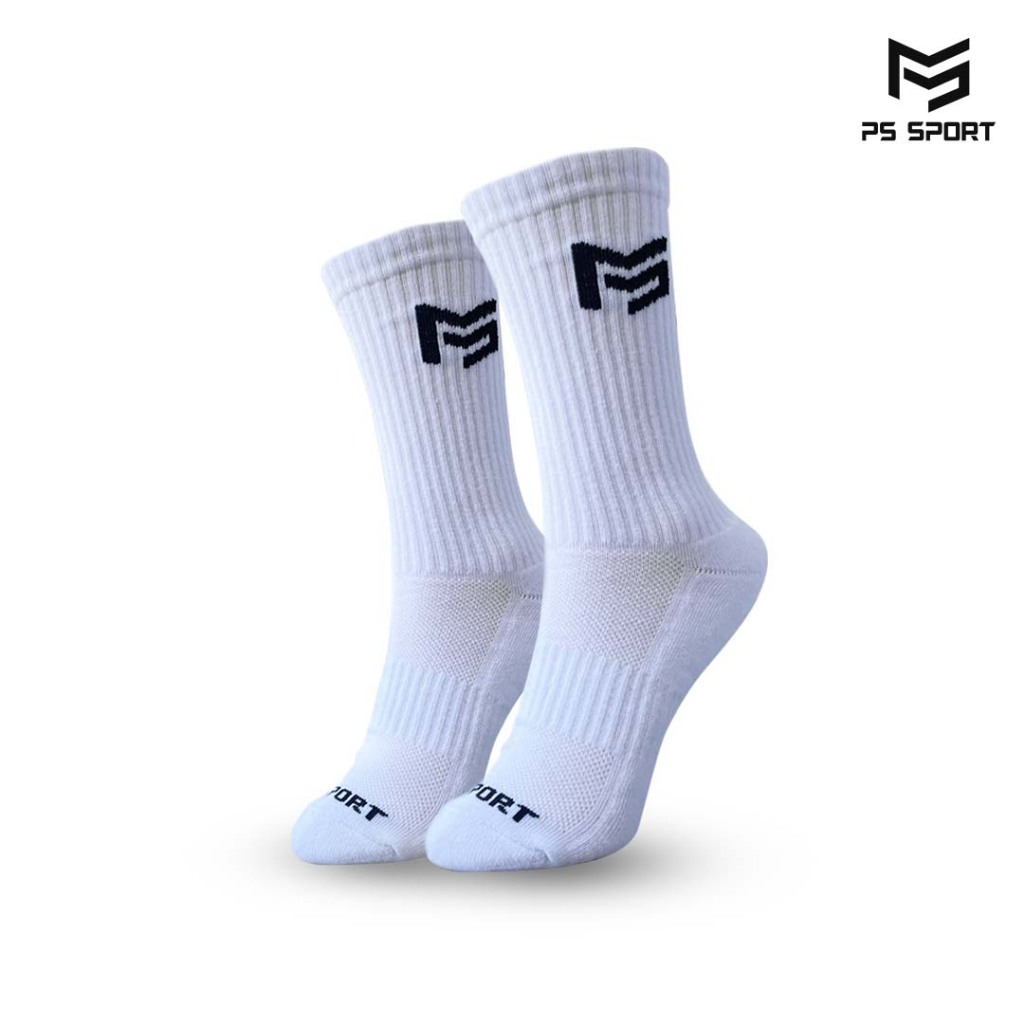 PS SPORT ถุงเท้ากีฬา All Sport กันลื่น สำหรับฟุตบอล วิ่ง บาส และออกกำลังกาย