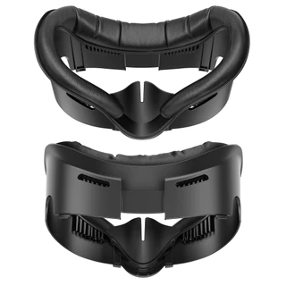 แผ่นอินเทอร์เฟซใบหน้าและแผ่นปิดหน้าสําหรับอุปกรณ์เสริม Meta Oculus Quest 3/3S, แผ่นโฟม PU กันเหงื่อ, ดีไซน์ที่ระบายอากาศได้สําหรับอุปกรณ์เสริม VR Quest 3S
