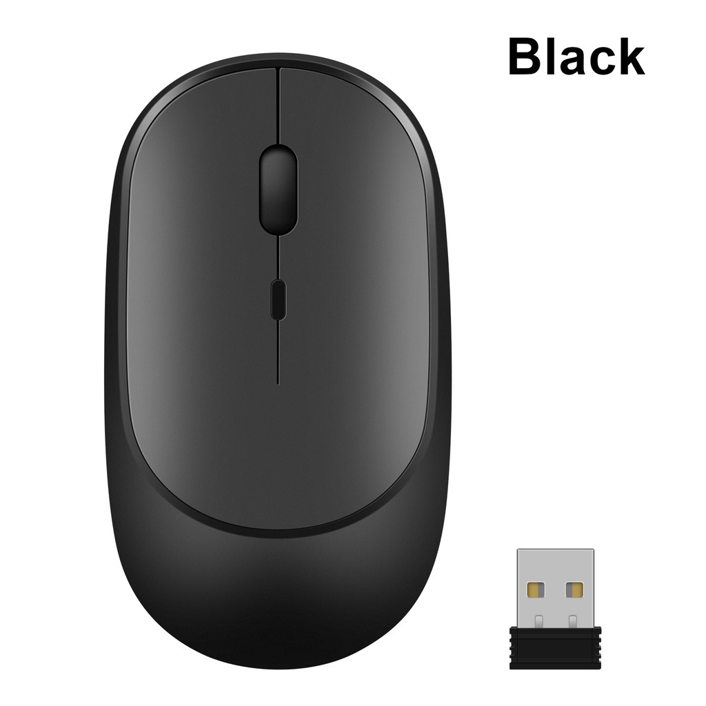 GOOJODOQ เมาส์ไร้สาย บลูทูธ/2.4G ปรับ DPI ได้ ชาร์จไฟได้ สำหรับคอมพิวเตอร์ แท็บเล็ต มือถือ รูปที่ 6
