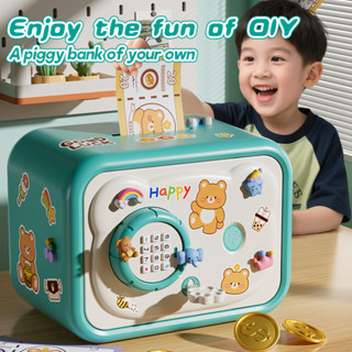 กระปุกออมสิน กระปุกออมสินสําหรับเด็ก ความท้าทายในการออม กระป…