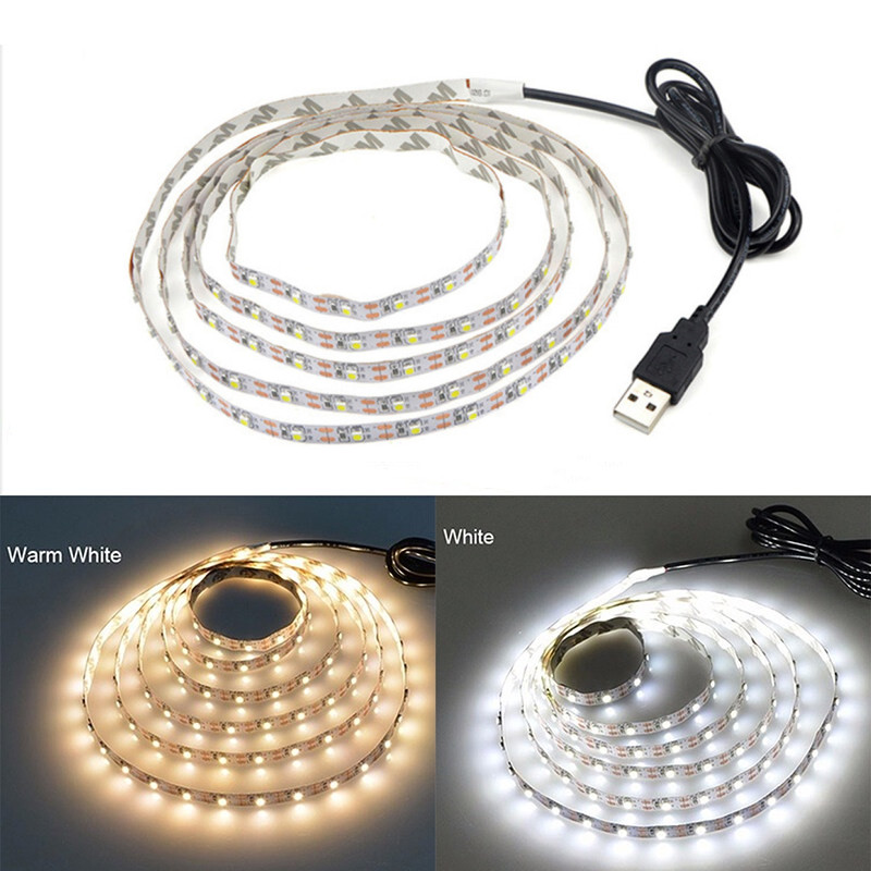 TV LED Backlight Strip – USB 5V, สําหรับตกแต่งพื้นหลังทีวี