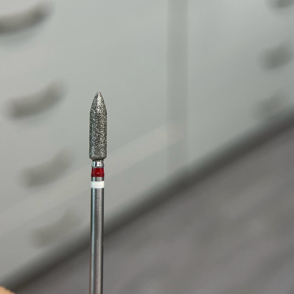 ชุดดอกสว่านแต่งเล็บคัติลเพชร 1 ชิ้น ดอกสว่านแต่งเล็บสําหรับเตรียมเล็บ ขนาดก้าน 3/32 efile bit แบบละเ