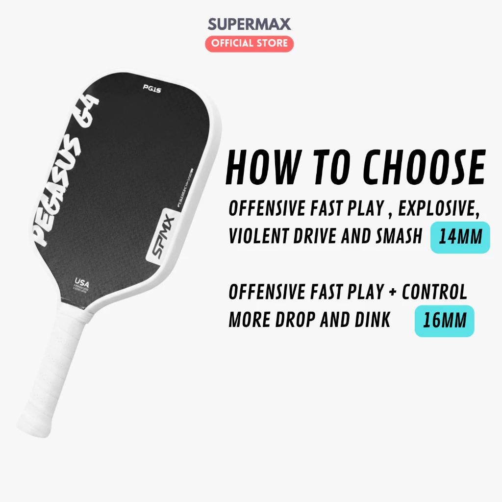 ไม้พาย G4 Pickleball - พลังการตีที่แม่นยําและควบคุมได้ดีสําหรับทัวร์นาเมนต์ - รูปที่ 3
