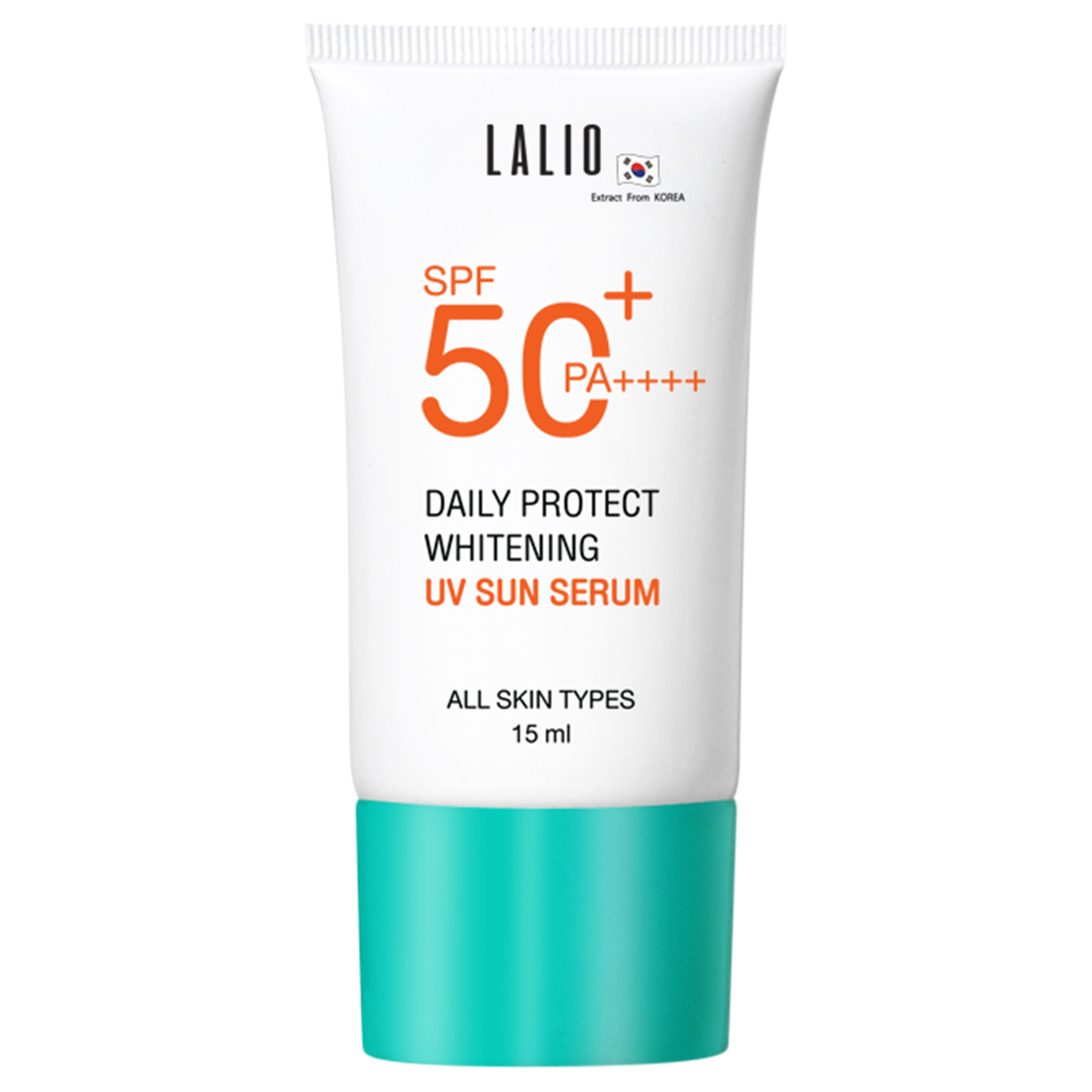 Lalio Daily Protect Whitening UV Sun Serum SPF50+ PA++++ ลาลิโอ กันแดดเซรั่ม คุมมัน ไม่อุดตัน 15ml