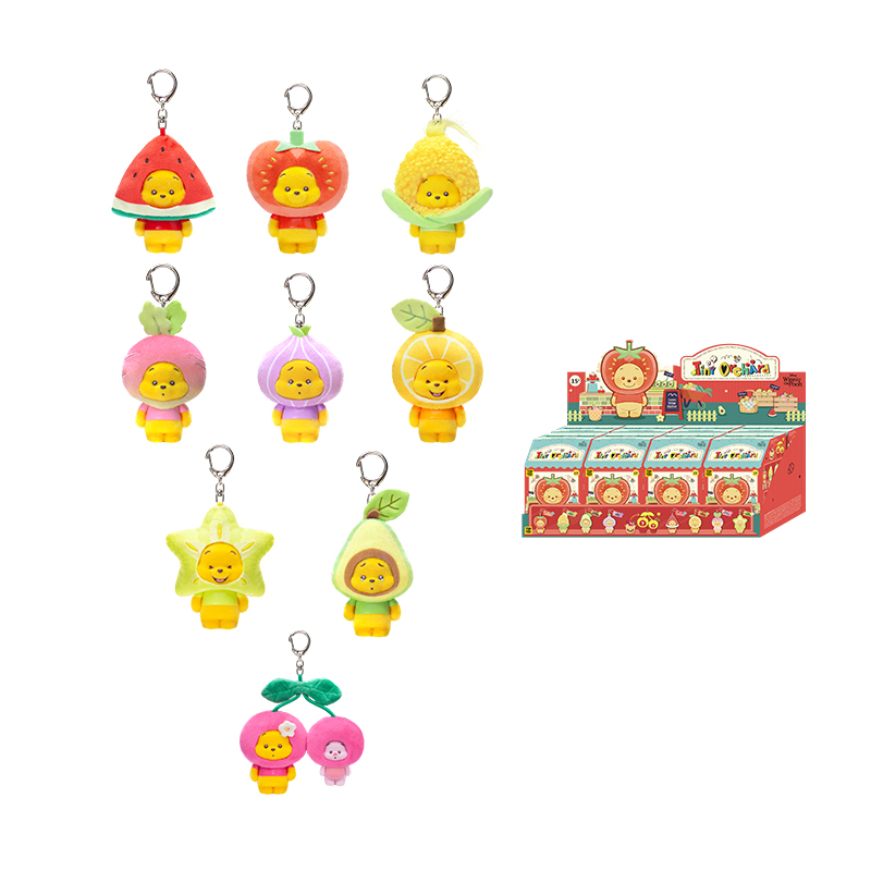 TOP TOY Disney Winnie the Pooh Series Winnie the Pooh Little Orchard Figure Blind Box Winnie the Poo