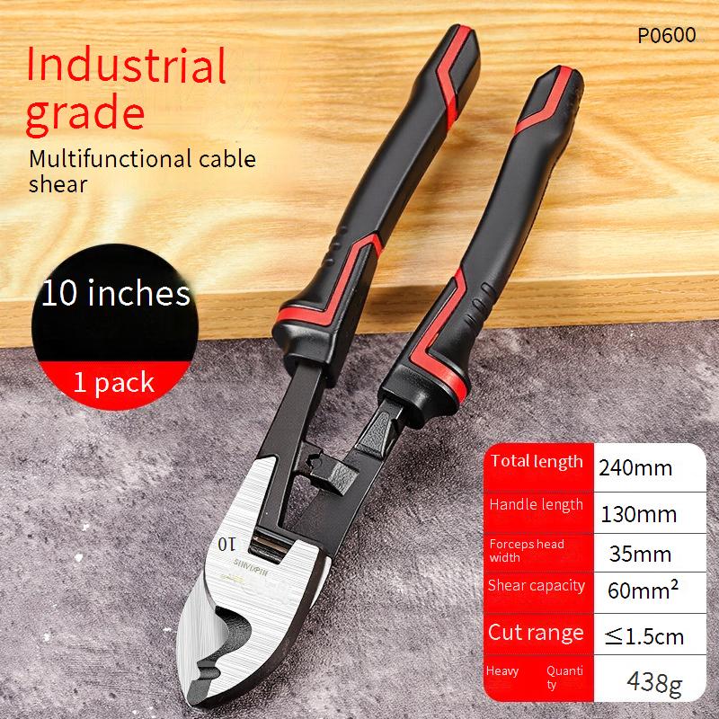 เครื่องตัดสายเคเบิลเครื่องปอกสายไฟอุตสาหกรรมช่างไฟฟ้าคีมสายฟ้าพิเศษเครื่องมือท่อทองแดง - รูปที่ 4