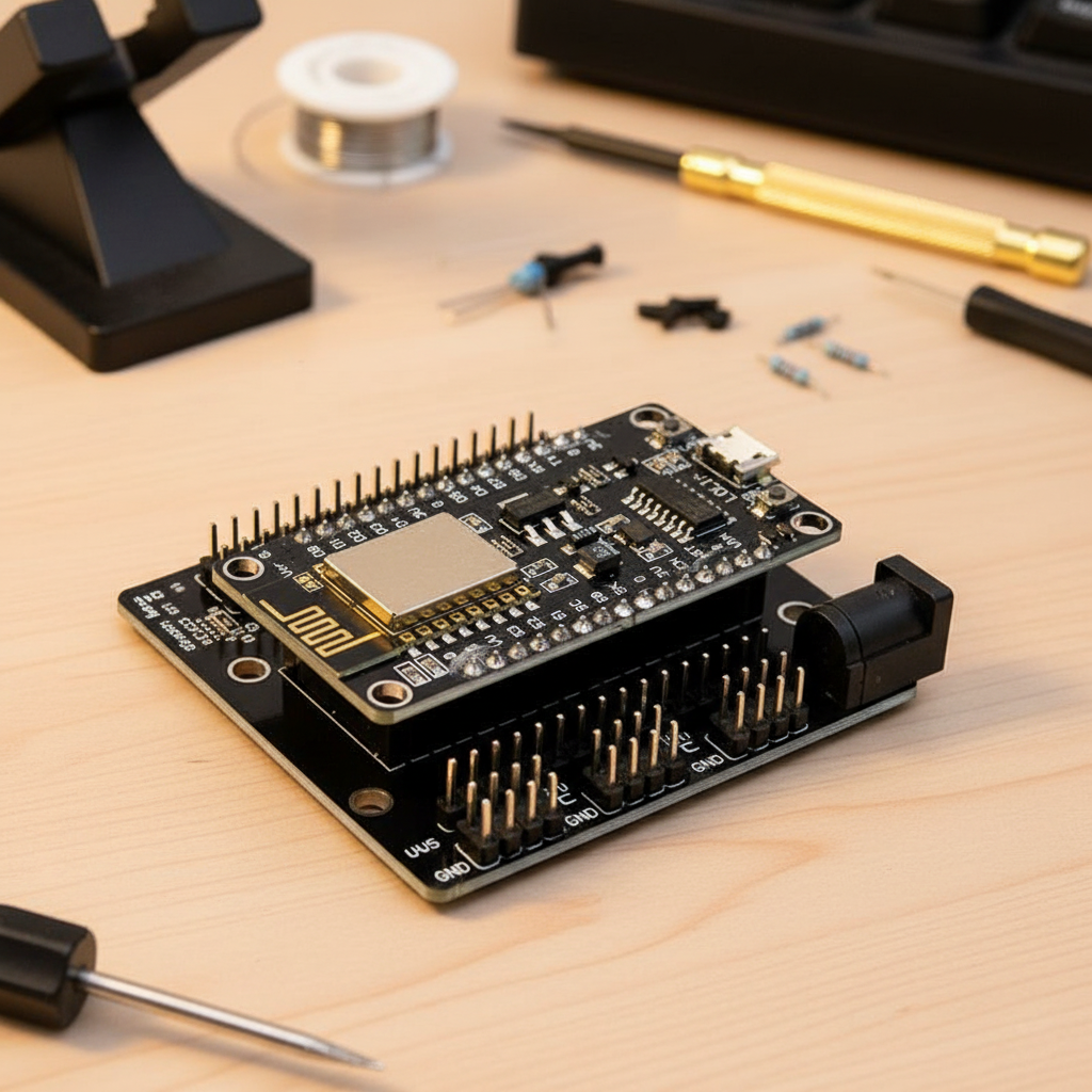 ชุดพัฒนา Node MCU V3 CH340 พร้อม WiFi Esp8266 Esp-12e สําหรับ DIY รถบังคับอัจฉริยะ IoT ควบคุมระยะไกล