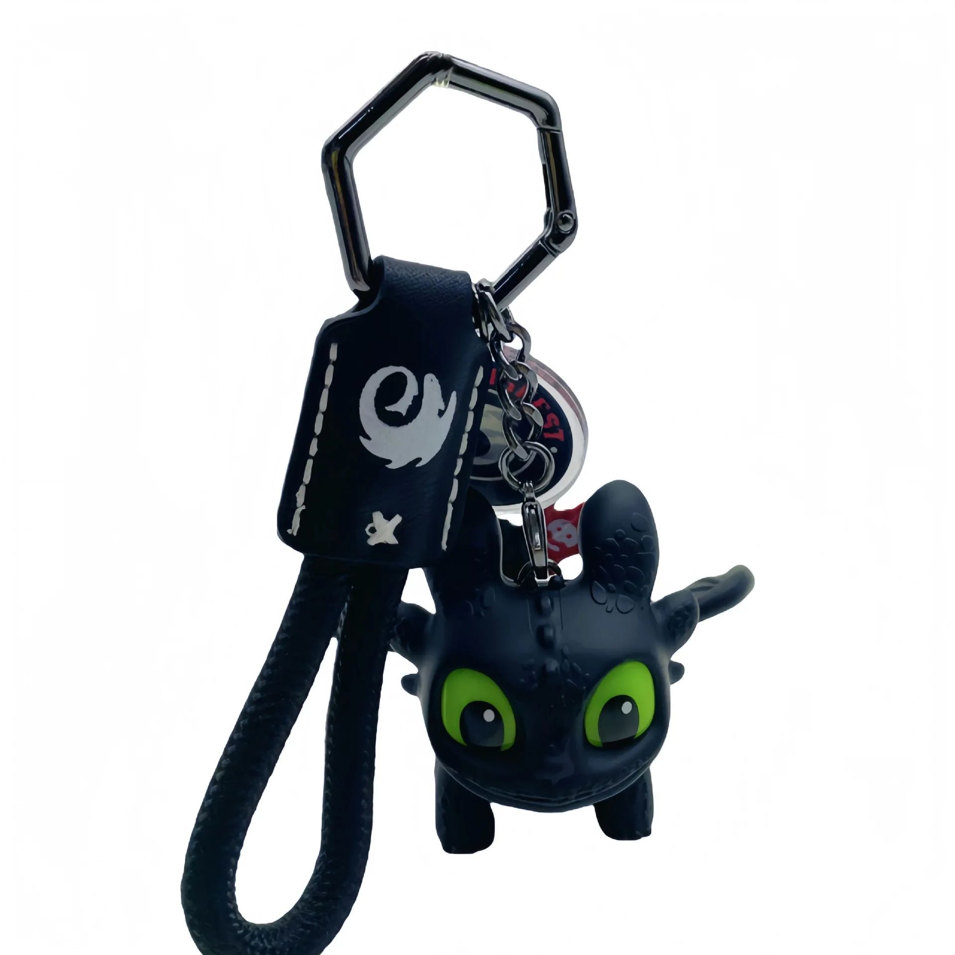วิธีฝึกมังกรของคุณ Toothless Night Fury พวงกุญแจเรืองแสง LED Light Up จี้สําหรับกระเป๋าเป้สะพายหลังกุญแจรถของขวัญ ราคา ถูกที่สุด ดีลบีเคเค แกลเลอรีภาพที่ 4