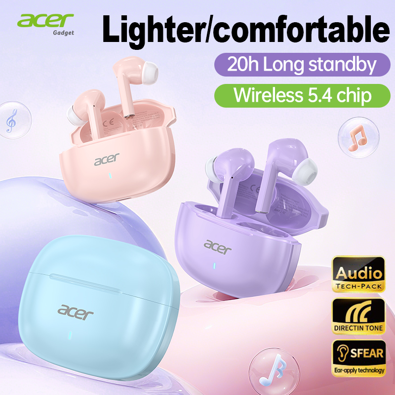 หูฟังไร้สาย Acer OHR504 แบบหนีบหู เปิดคุณภาพเสียง HIFI หูฟังบลูทูธ สวมใส่สบาย รองรับหลายอุปกรณ์