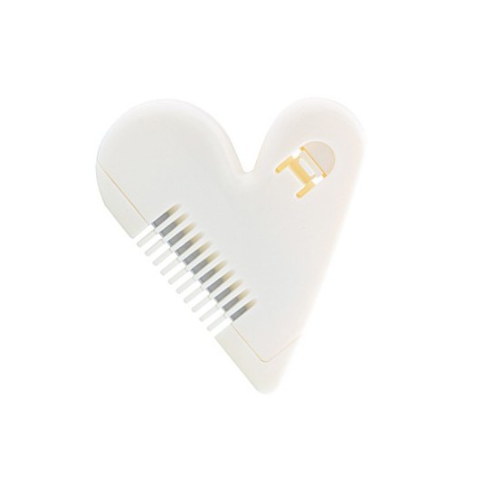 DAYSE Hair Cutter Makeup Tool เดย์ซี่ หวีเอนกประสงค์ สำหรับตกแต่งขน รุ่น AC001 สีขาว