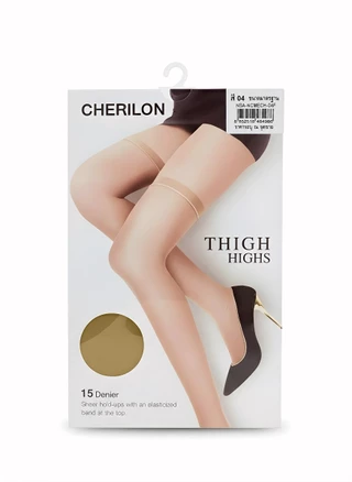 CHERILON Hold Ups ถุงน่องโคนขา รุ่น NSA-NCMECH สีเนื้อ 04 / 88 ขนาด Free Size