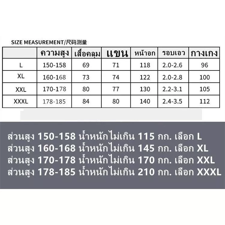 ชุดกันฝนมอเตอร์ไซค์ เสื้อและกางเกง มีหมวกและแถบสะท้อนแสง thumbnail 5