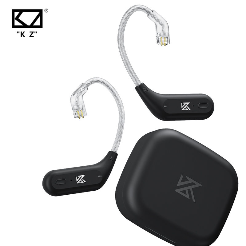 KZ AZ09 HD หูฟังอัพเกรดสายหูฟังบลูทูธชุดหูฟัง HiFi ไร้สายพร้อมเคสชาร์จรุ่นล่าสุดหูฟังเพลงใช้ทุกวัน