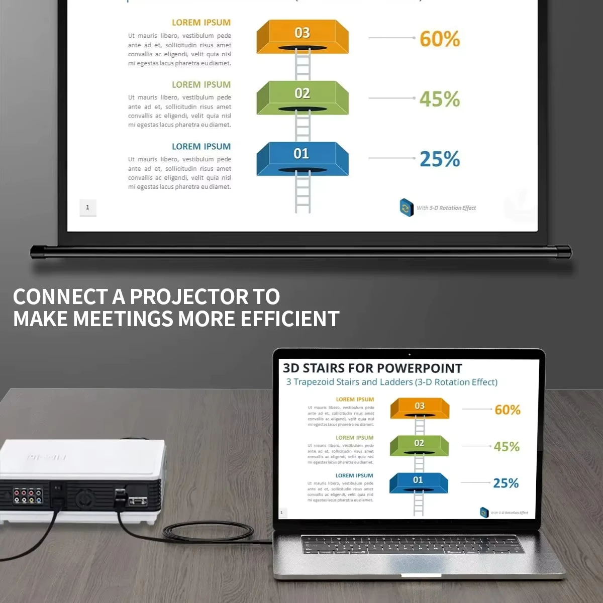 สาย Type C เป็น HDMI 60Hz สายเคเบิลอะแดปเตอร์ความเร็วสูงพิเศษ USB C เป็น HDMI สําหรับสมาร์ทโฟนแท็บเล็ต Pro thumbnail 9