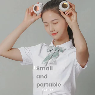 ล่าสุด ฤดูร้อน.พัดลมเอวไร้ใบมีดสามปรับความเร็วมินิและพกพาเงียบกลางแจ้ง