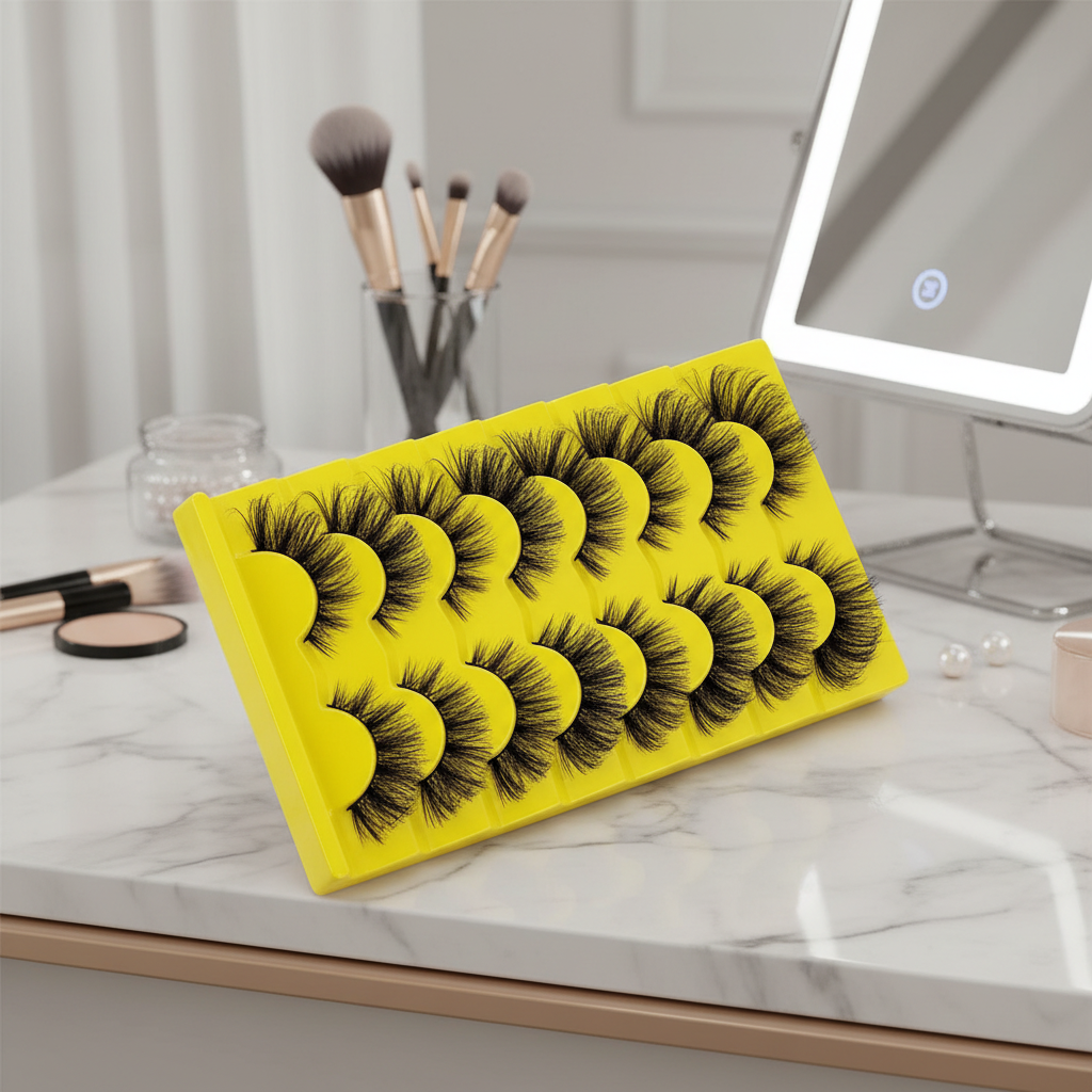 ขนตาปลอม 3D Mango 7 คู่ ขนธรรมชาติ นุ่มฟู ปลายยาว สร้างดวงตาแวววาวมีเสน่ห์ง่าย ๆ