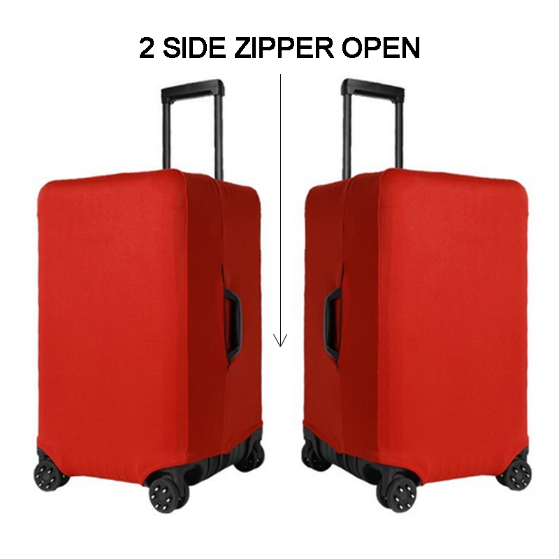 ฝาครอบป้องกันกระเป๋าเดินทางแบบยืดหยุ่น - ทนต่อการสึกหรอและป้องกันฝุ่นสําหรับกระเป๋าเดินทางขนาด 26-32 นิ้ว - รูปที่ 2