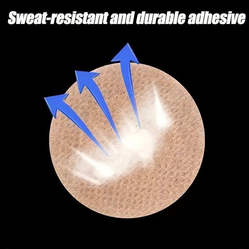 แผ่นปิดหัวนมสําหรับผู้ชาย, แผ่นป้องกันหัวนม, 10 คู่ - รูปที่ 2