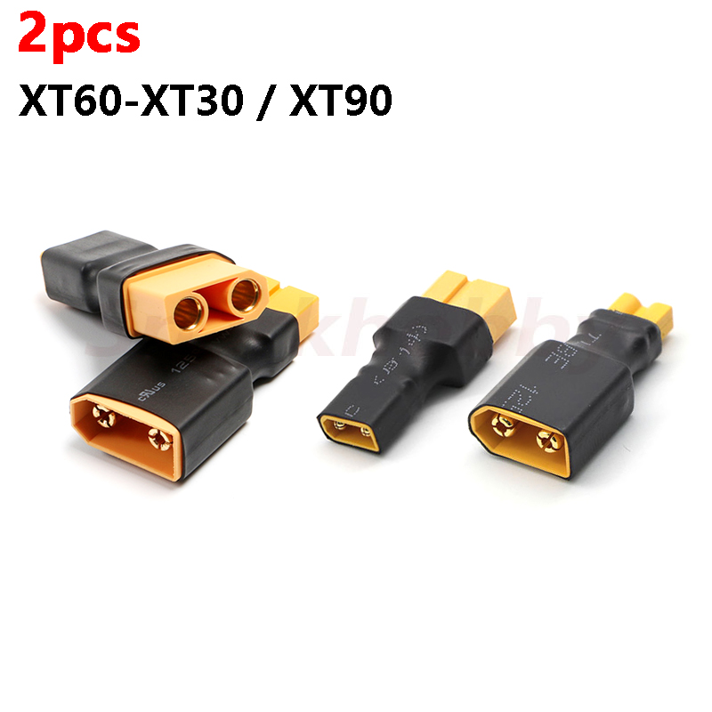 อะแดปเตอร์แปลงขั้วต่อ Amass XT60 เป็น XT30/XT60 เป็น XT90 จำนวน 2 ชิ้น
