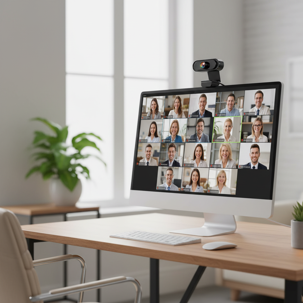  กล้องเว็บแคม USB 1080P พร้อมไมโครโฟน สําหรับคอมพิวเตอร์โน้ตบุ๊ก รองรับการเรียนออนไลน์