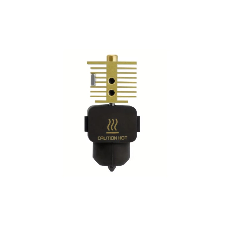 ชุดหัวฉีด Hotend ทําจากเหล็กชุบแข็งแบบถอดได้พร้อมอ่างความร้อนแบบทองเหลือง - เฉพาะสําหรับเครื่องพิมพ์