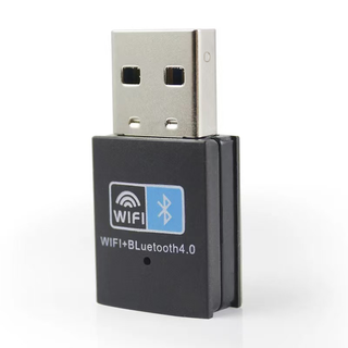 USB WiFi 2.4G อะแดปเตอร์บลูทูธ 2in1 Dongle ตัวรับสัญญาณไร้สา…
