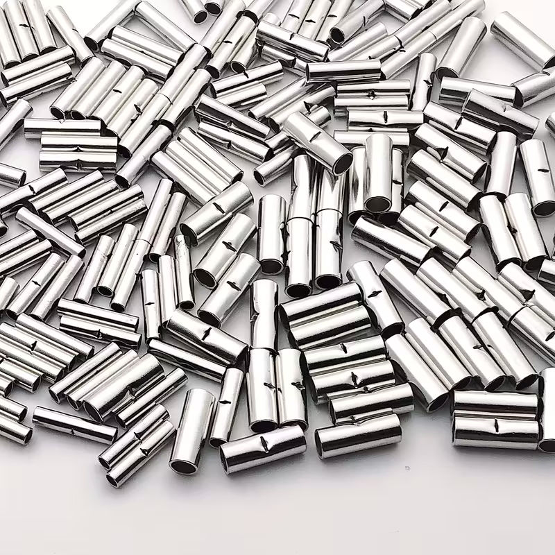 หนึ่งชุด 100 ชิ้น Heavy-Duty ทองแดง Crimp Connectors, Non-ฉนวน Terminals ใช้งานร่วมกับ BNT5.5/BNT2.0/BNT1.25 หลอด