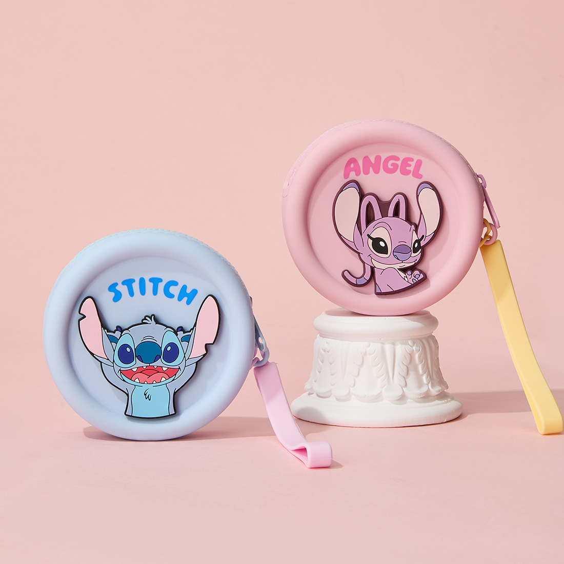 MINISO  กระเป๋าสตางค์เหรียญลายดิสนีย์สติช - วัสดุซิลิโคน พกพาสะดวก ขนาด 2.9ซม. x 9ซม. x 9ซม. - รูปที่ 7